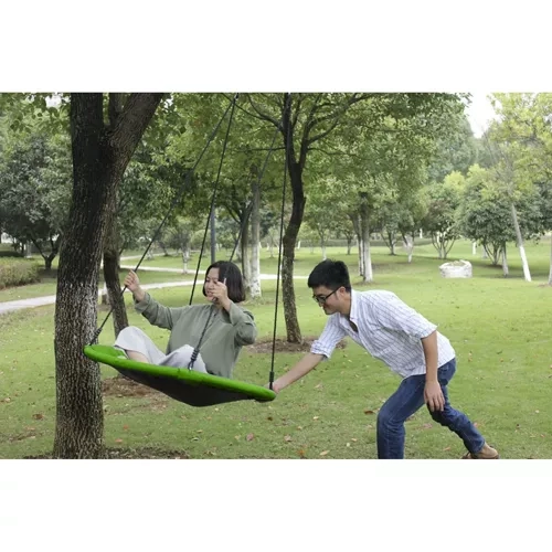 Swing Stork Nest 120cm Green-Black 23515