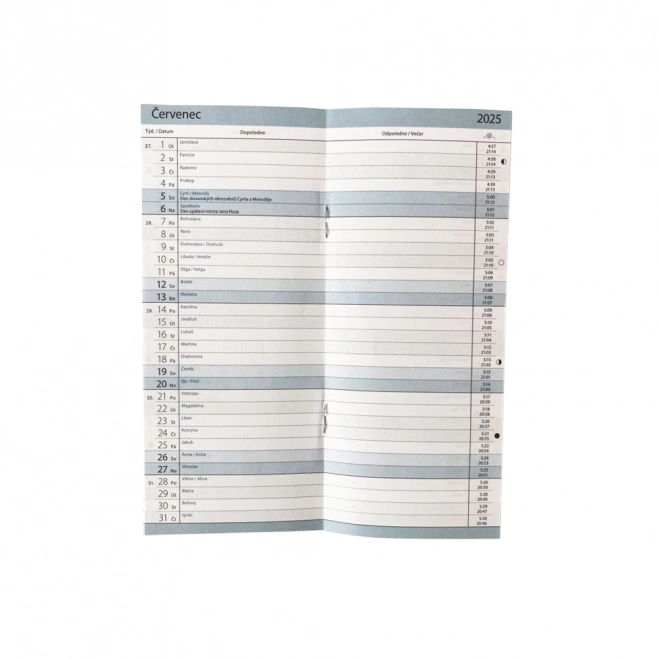 Monthly Planner 2025 Green