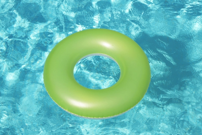 Neon Green Floating Ring for Kids