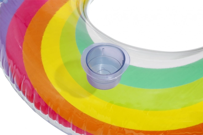 Rainbow Double Inflatable Swim Ring