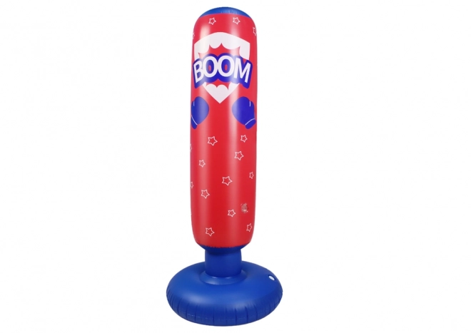 Inflatable Punching Bag Red and Blue 125cm