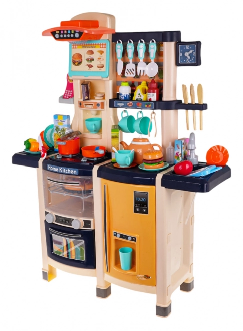 Interactive Kitchen Set with Light and Sound Blue