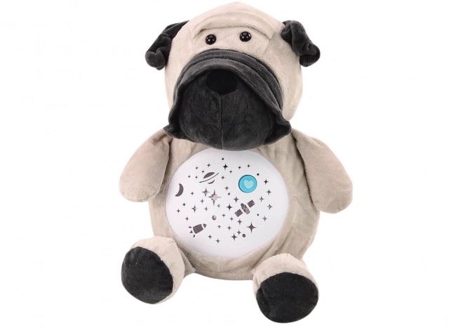 Lullaby Plush Dog Bear with Lights and Sounds