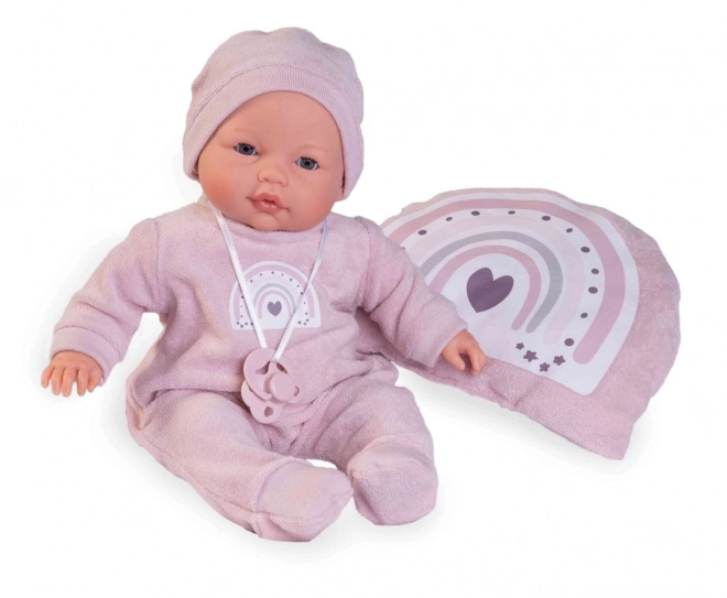 Antonio Juan Baby Doll with Magnetic Pacifier