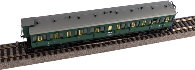 PIKO CSD passenger car with guard’s van, Era III, H0
