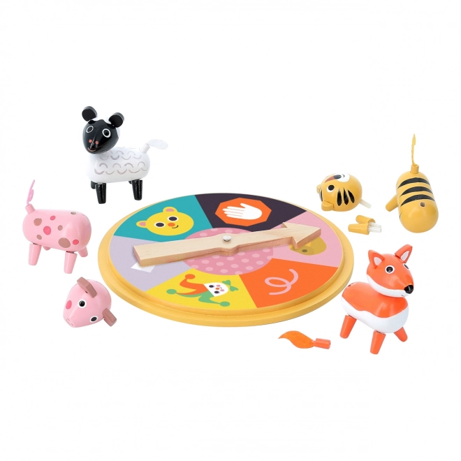 Vilac Animal Wheel of Fortune Game