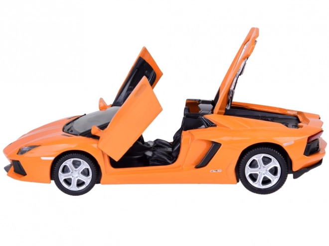 Interactive Lamborghini Aventador Roadster Model Car 1:32