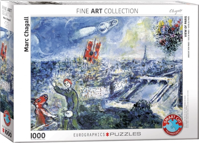 Eurographics Puzzle Paris View 1000 Pieces