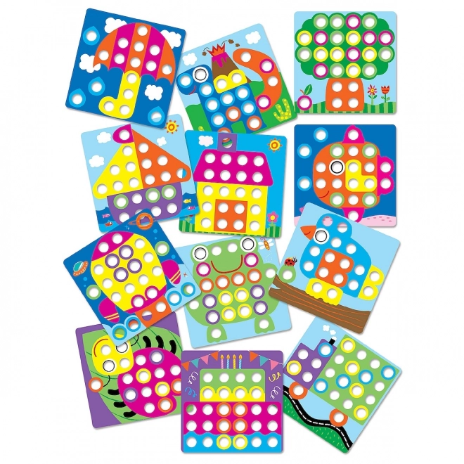 Button Puzzle Mosaic Set