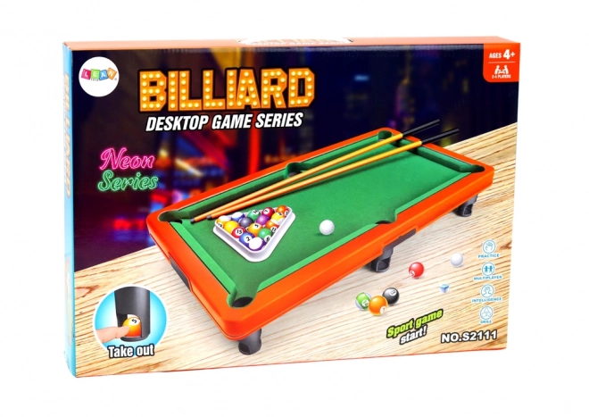 Mini Tabletop Billiards Game