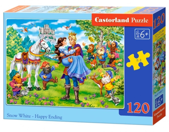 120-piece Snow White Puzzle - Happy Ending