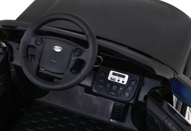 Elektrické autíčko pre deti Land Rover Discovery čierne
