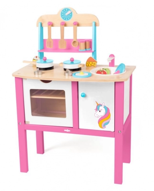 Woody Unicorn Wooden Play Kitchen