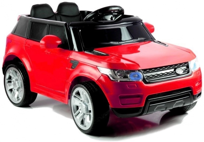 Battery-Powered Ride-On Car Red