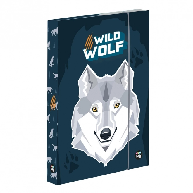 Notebook Organizer A4 Wolf Design