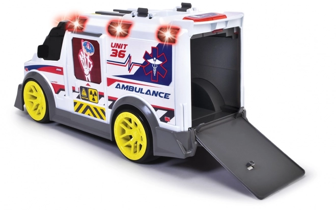 Ambulance Vehicle with Lights and Sound