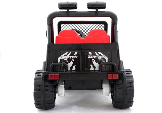 Black Children's Electric Ride-On Jeep