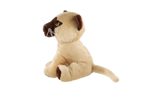 Plush Cat Toy with Sound 15cm