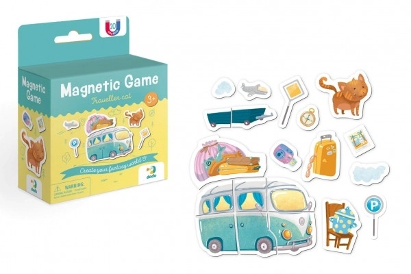 Magnetic Cat Travel Game