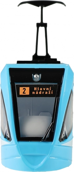 Moderna tramvaja Ostrava modra 47 cm