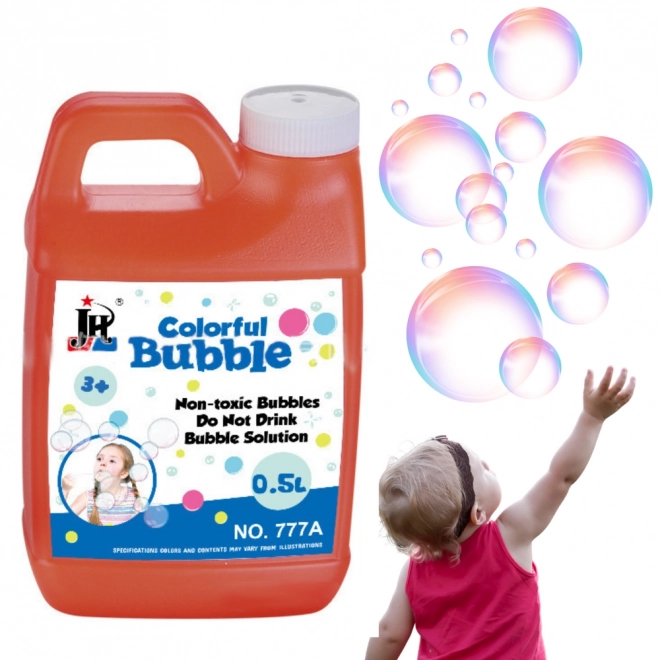 Soap Bubbles Solution Bottle 0.5L