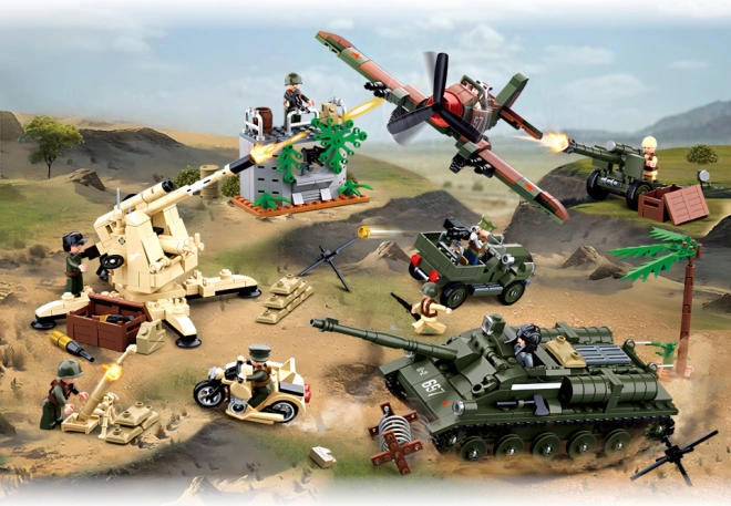 Scene realistiche della Seconda guerra mondiale