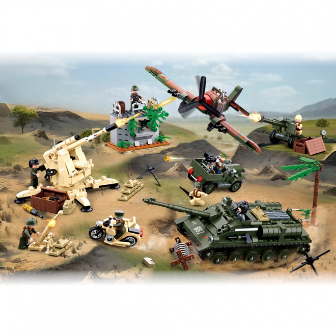 Sluban Battle of Kursk Building Set