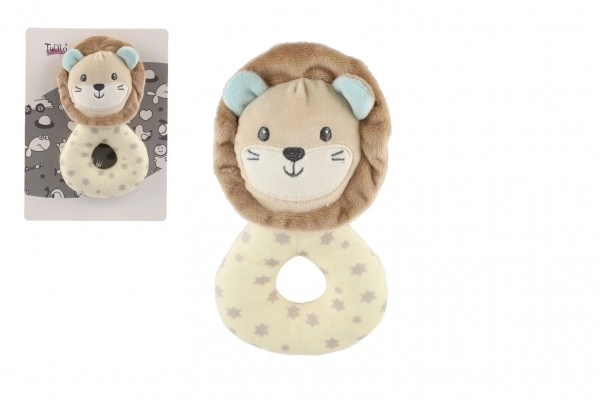 Lion Plush Baby Rattle