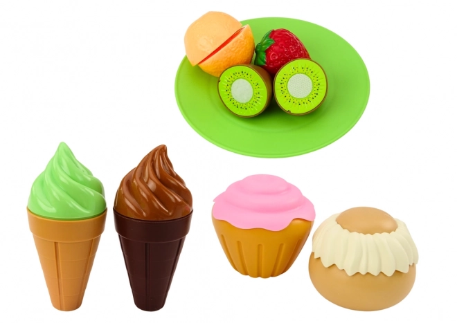 Fast Food and Sweet Treats Play Set