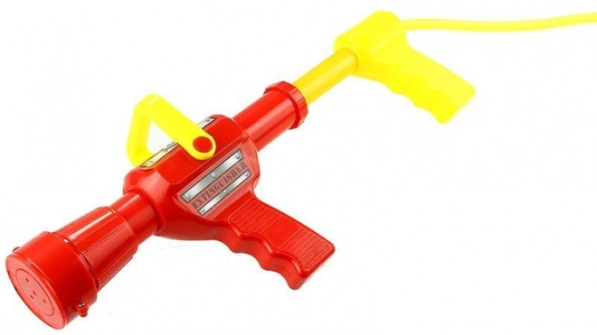 Firefighter set with water blaster and backpack