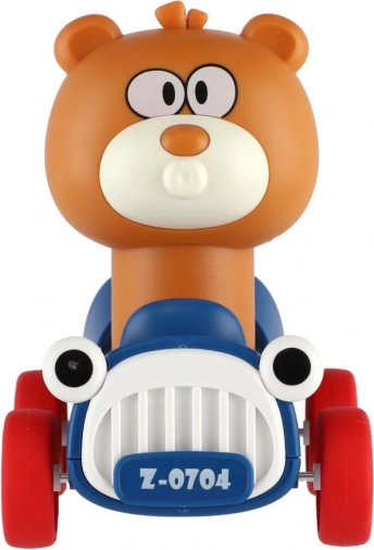 Knuffelbeer Druk en Rijd plastic