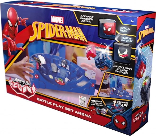 Battle Cubes Arena with Spiderman Design