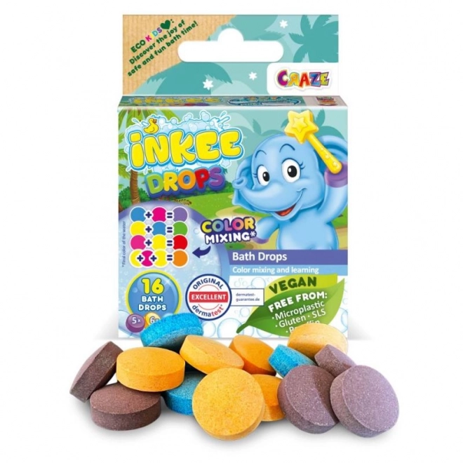 Inkee Fizzing Bath Drops