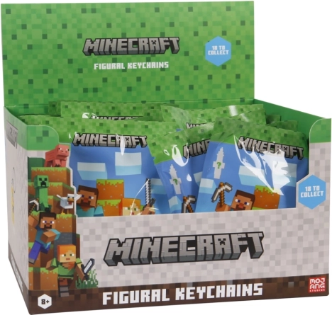Minecraft figure keychain – collector’s souvenir