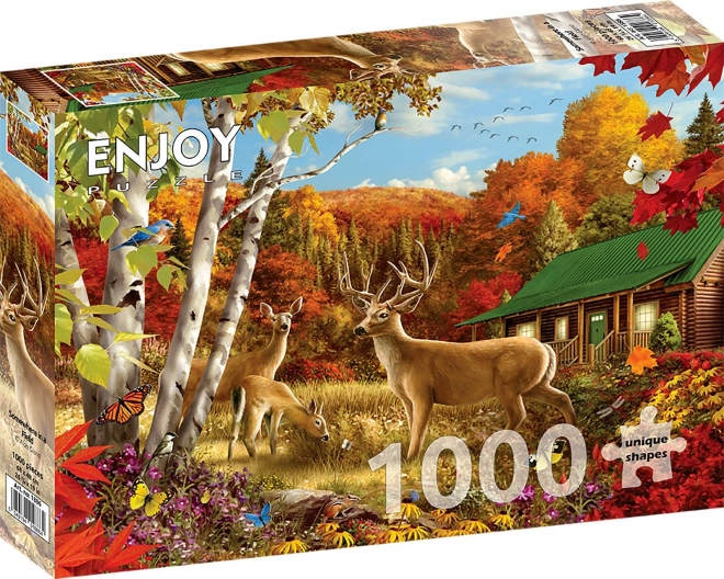 Enjoy Puzzle Somewhere in the Field 1000 Pieces