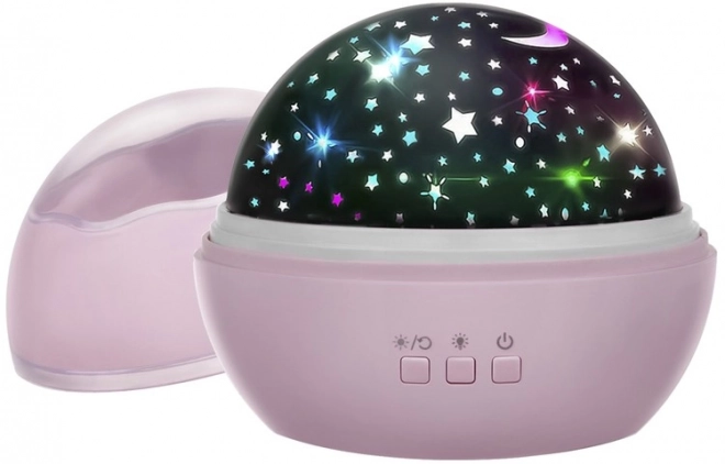 Night Light Projector - Starry Sky & Ocean Depth – Pink