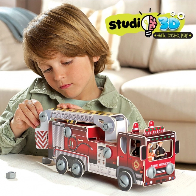 3D Model Fire Truck