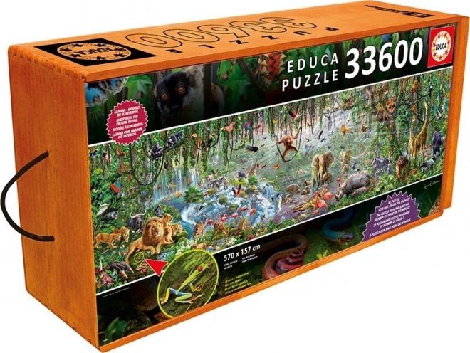 Educa Wildlife Puzzle 33600 Pieces