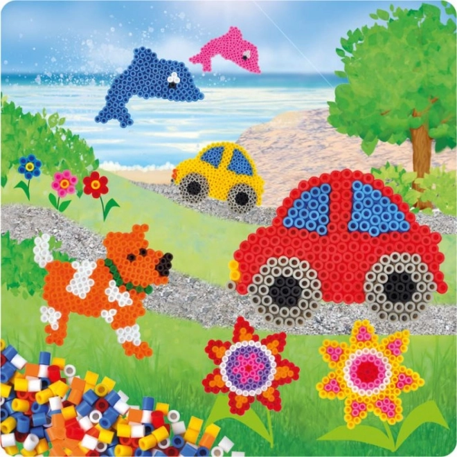 Playbox Fuse Beads Set Horses and Butterflies 2000 pcs