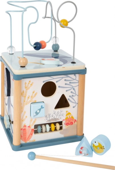 Magnetic fishing and smart shape sorter