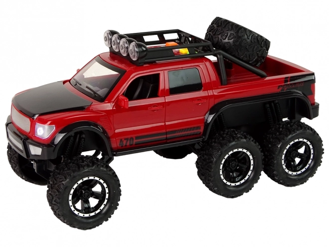 Frictio-Powered Off-Road Car with Large Wheels