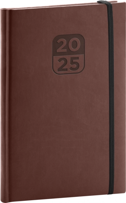 Weekly Planner Aprint Top Brown 2025