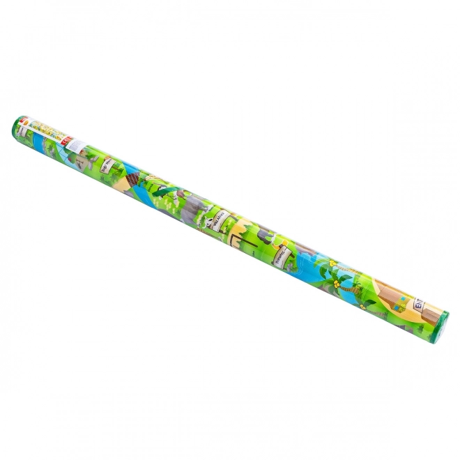 Hrací podložka s motivem  ZOO 120cmx100cmx3mm