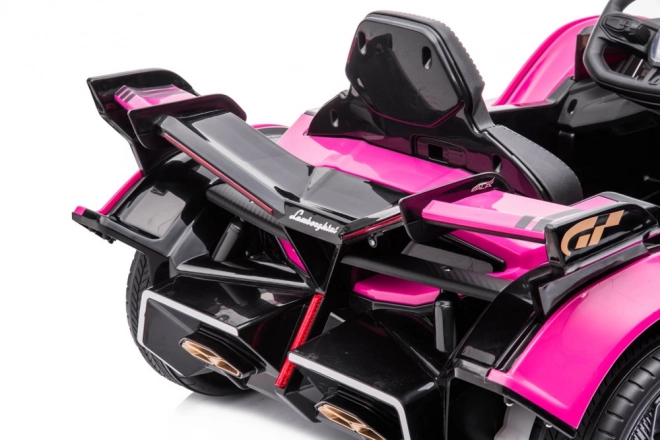 Battery Operated Lamborghini GT Pink Car