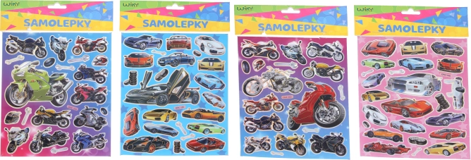 Transportation Stickers – Kids' Stickers Sheet