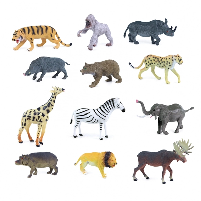 Wild Animal Toys Set