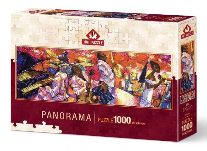 Panoramic Puzzle Jazz Colors 1000 Pieces