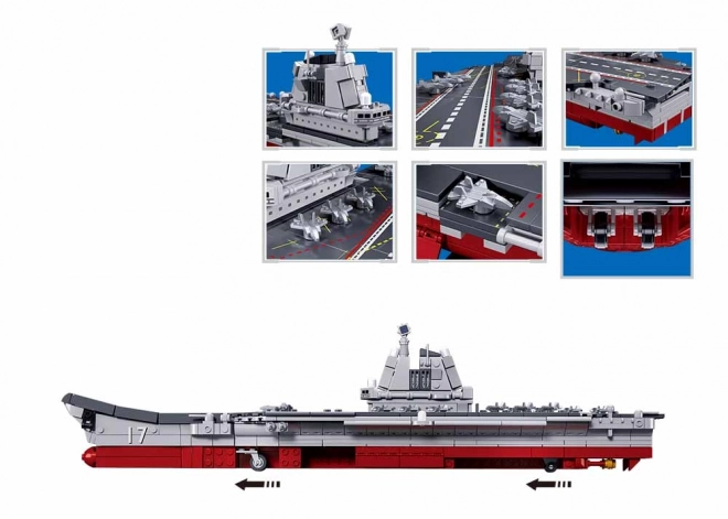 Sluban Aircraft Carrier Building Set