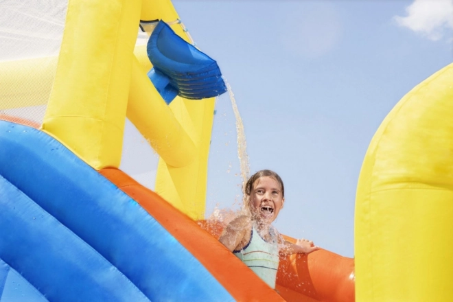 Water Amusement Park BESTWAY for Kids 5+ Slide + Basketball Hoop + Tunnel + Shower