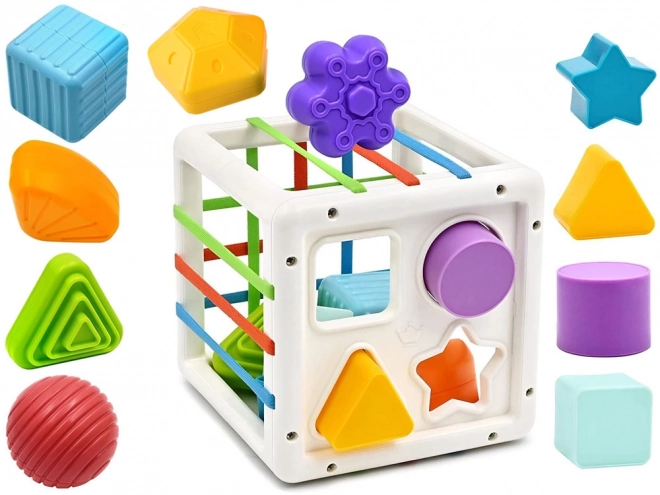 Shape Sorting Cube Toy for Toddlers